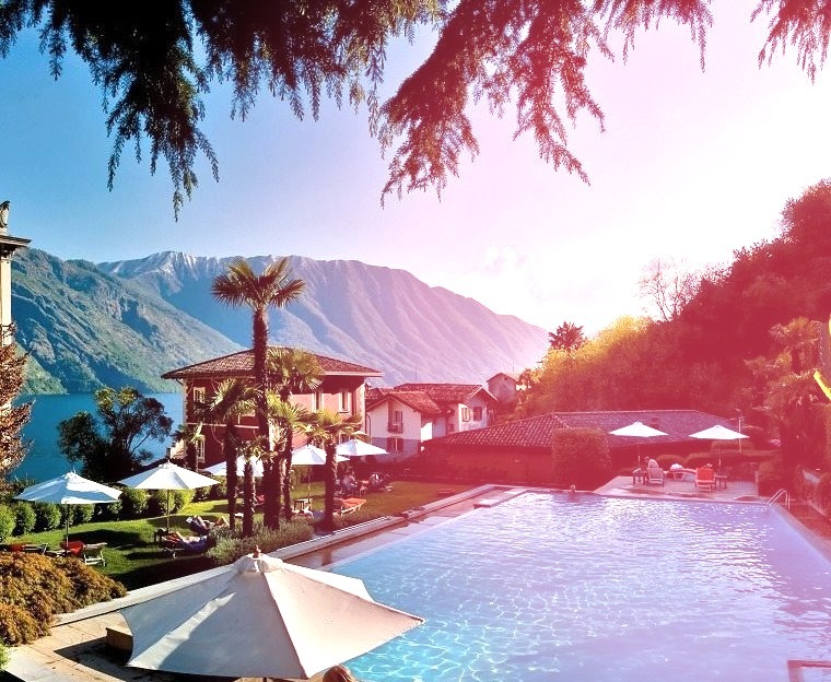 Landscape, Hotels, Interiors, Lago Di Como, Italy